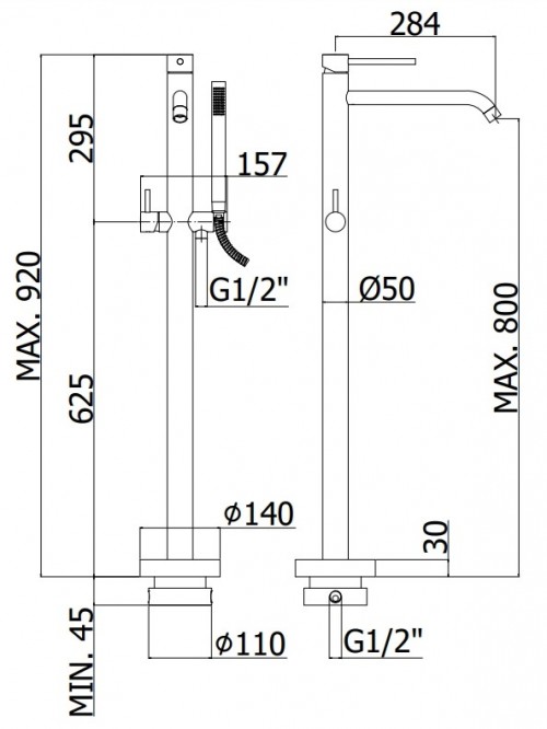 Paffoni Light LIG032CR