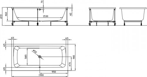 Kolpa San Bell 190x90 961772