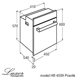 Luxor HB 4511 Rustik