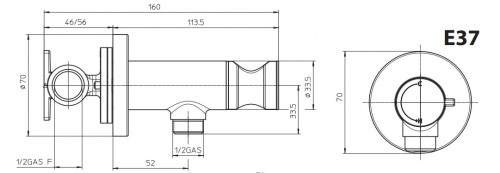 Bossini Paloma Flat E37011