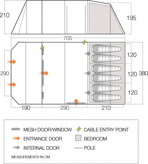 Vango Joro 600XL