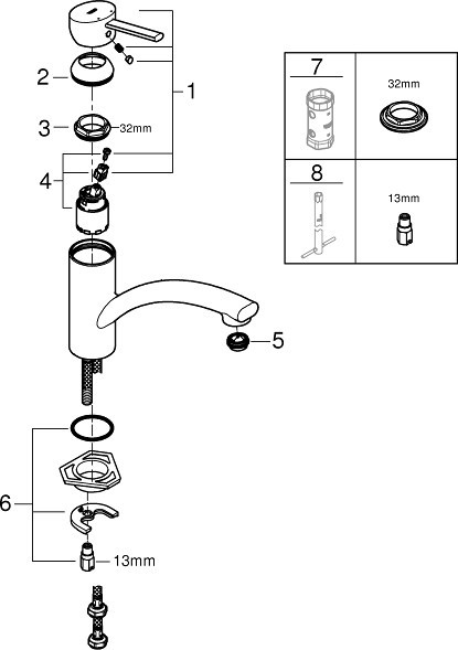 Grohe Swift 30358000