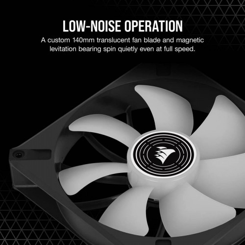 Corsair ML140 LED ELITE Black/White