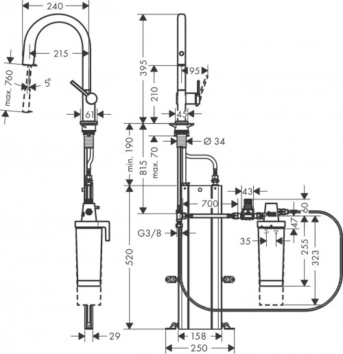 Hansgrohe Aqittura M91 76800000