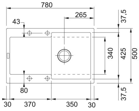 Franke Maris MRG 611-78 XL 114.0374.914