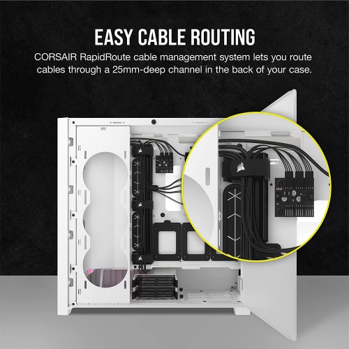 Corsair iCUE 5000D RGB Airflow White