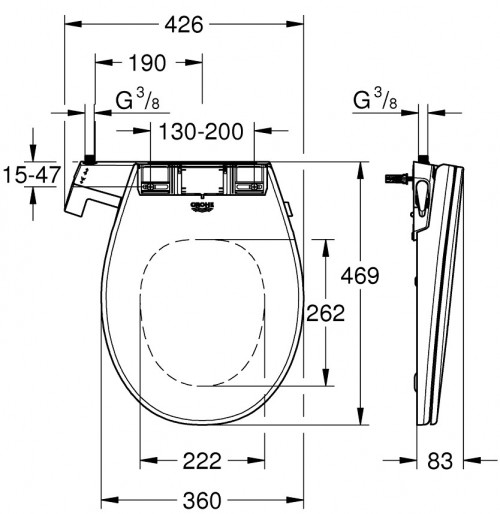 Grohe Bau 39652SH0