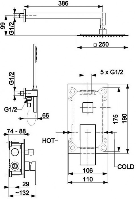 Armatura Logon 5139-501-00