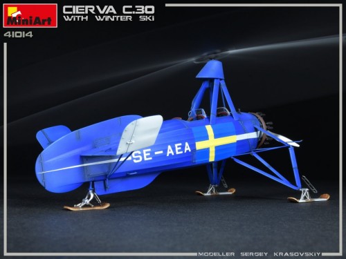 MiniArt Cierva C.30 with Winter Ski (1:35)