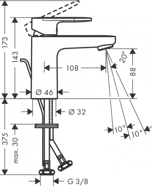 Hansgrohe Vernis Blend 20231000