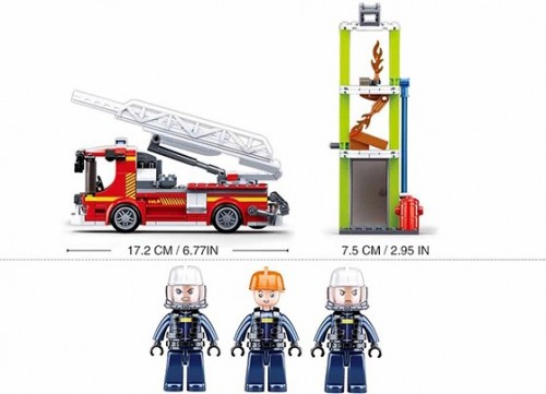 Sluban Fire Ladder Practice M38-B0966