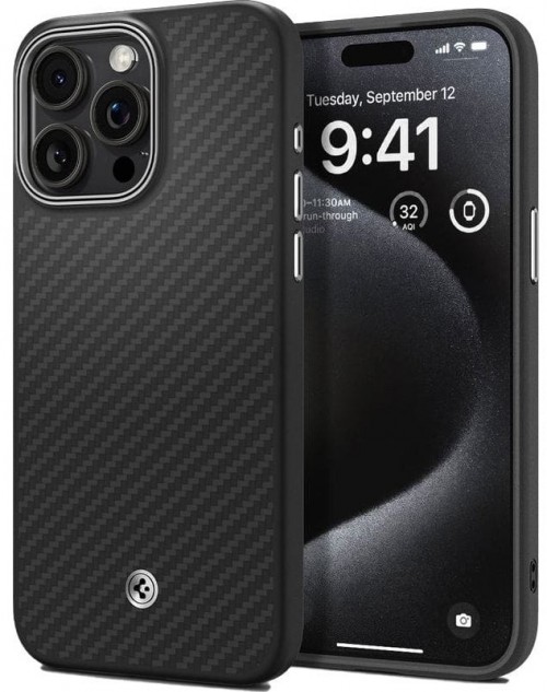 Spigen Enzo Aramid with MagSafe for iPhone 15 Pro Max