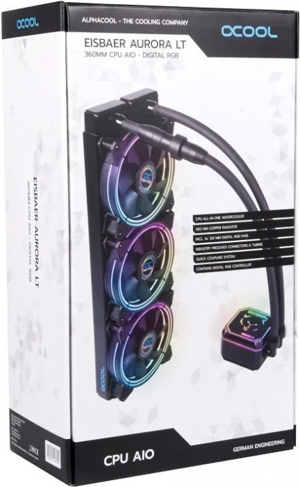 Alphacool Eisbaer Aurora LT360 Digital RGB