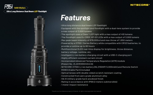 Nitecore P35i