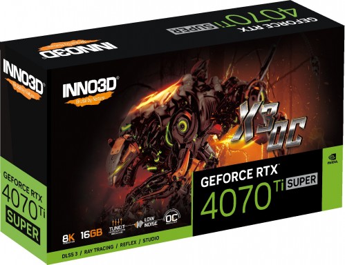 INNO3D GeForce RTX 4070 Ti SUPER X3 OC