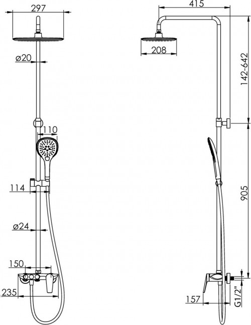 Imprese Bila Desne T-10303SQ