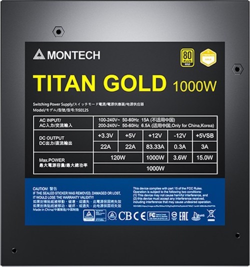 Montech Titan 1000W