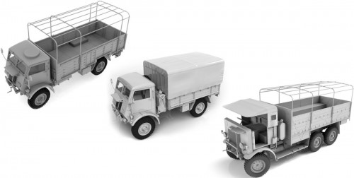 ICM WWII British Trucks (1:35)