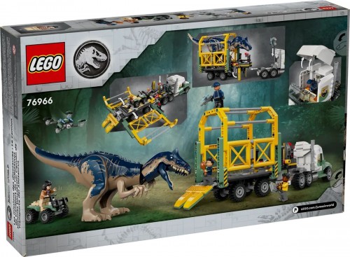 Lego Dinosaur Missions Allosaurus Transport Truck 76966