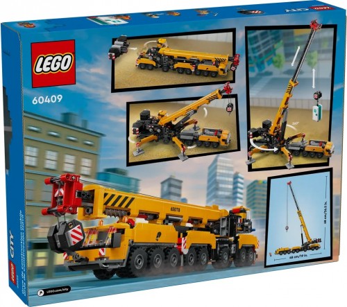 Lego Yellow Mobile Construction Crane 60409