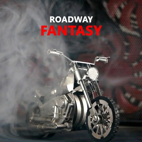 Metal Time Roadway Fantasy Harley Motorcycle MT012