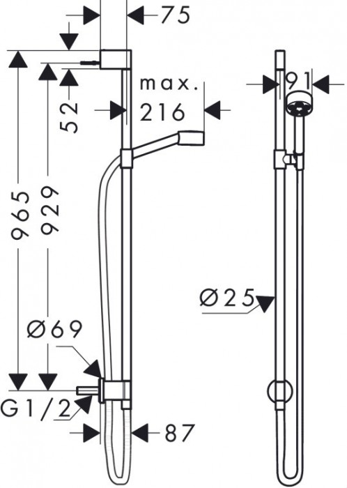 Axor One 48791000