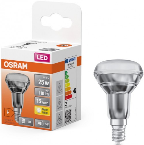 Osram LED Star R39 1.5W 2700K E14