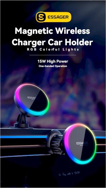 Essager Neon Magnetic Wireless Charger