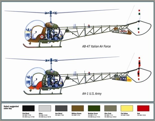 ITALERI AH 1 / AB 47 (1:72)