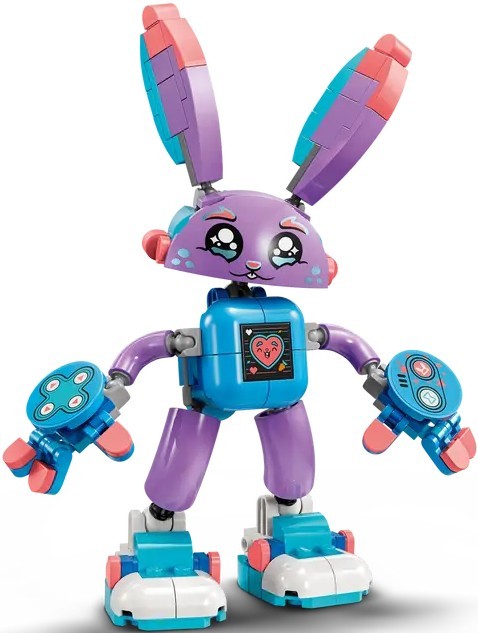 Lego Izzie and Bunchurro the Gaming Bunny 71490
