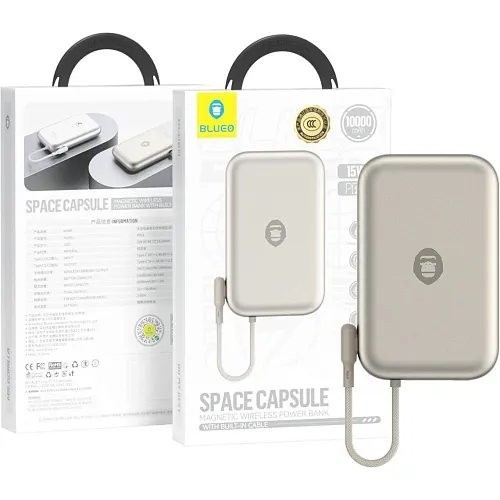 Blueo Space Capsule Magnetic Wireless 10000