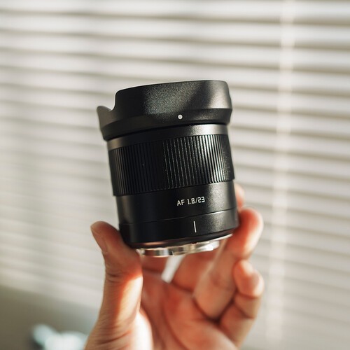 TTArtisan 23mm f/1.8