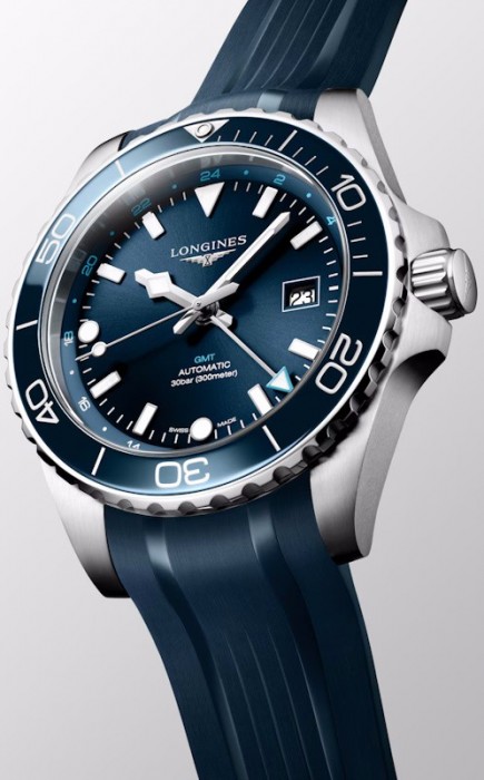 Longines HydroConquest GMT L3.890.4.96.9