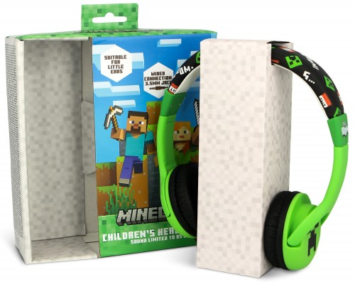 OTL Minecraft Creeper Wired Headphones