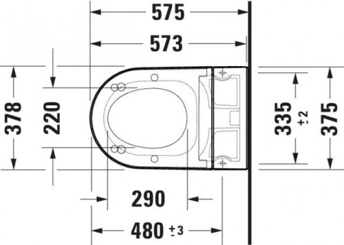 Duravit SensoWash Starck f 650000012004320