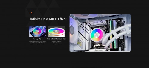 PCCooler DA360 Pro ARGB White