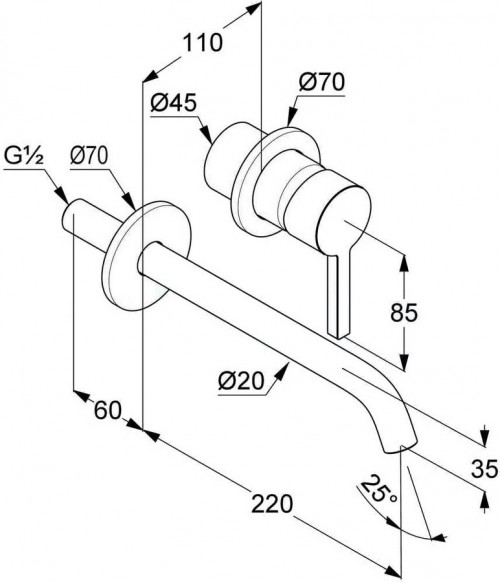 Kludi Nova Fonte 202450515