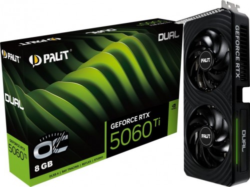 Palit GeForce RTX 5060 Ti Dual OC 8GB