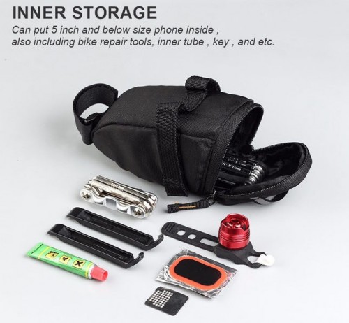 Rhinowalk Bicycle Saddle Bag 1.0 L