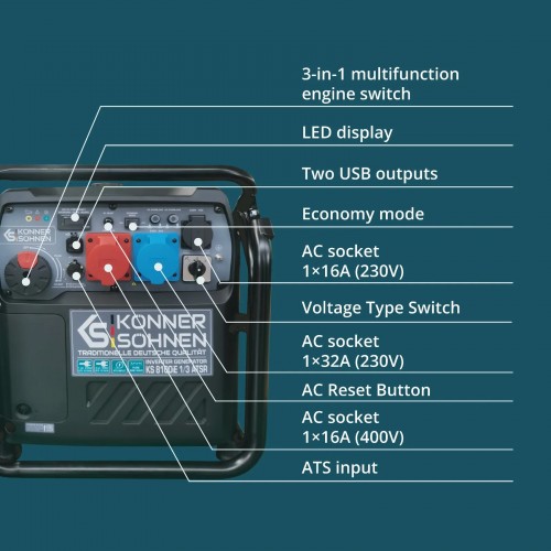 Konner&Sohnen KS 8100iE 1/3 ATSR