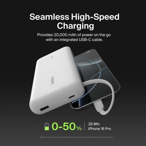 Belkin BoostCharge Power Bank 20K with USB-C Cable