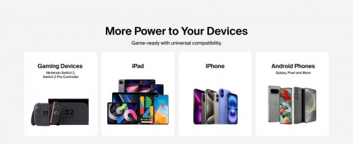 Belkin Gaming Power Bank 20K 30W with USB-C Cable