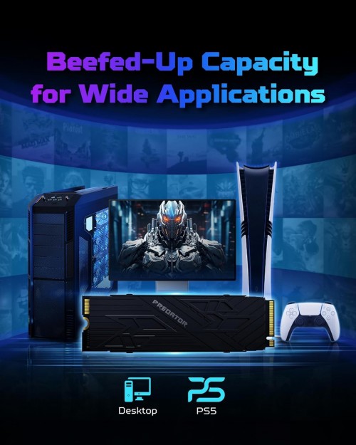 Acer Predator GM7000 Heatsink