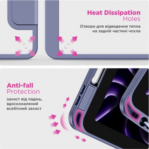 ArmorStandart Y-type Case with Pencil Holder for Galaxy Tab