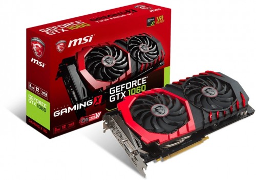 MSI GTX 1060 Gaming X 3G