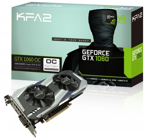 KFA2 GeForce GTX 1060 60NNH7DSL9CK