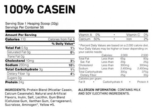 Weider 100% Casein