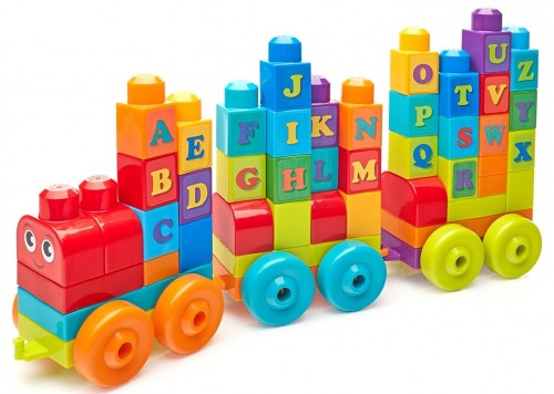 MEGA Bloks ABC Learning Train DXH35