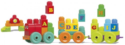 MEGA Bloks ABC Learning Train DXH35