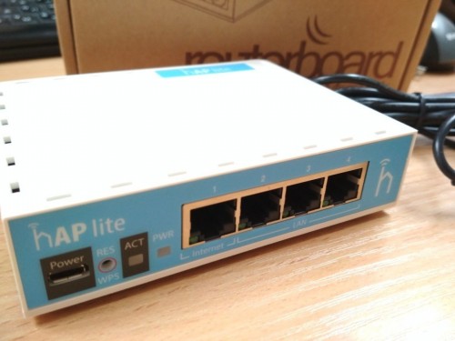 MikroTik hAP lite